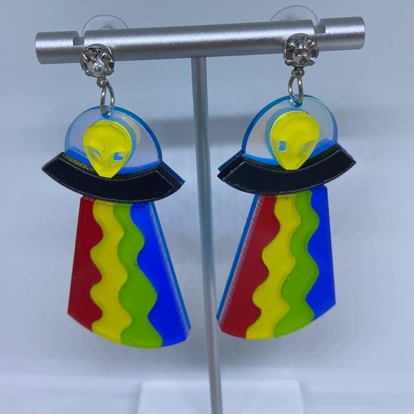 Alien earrings - Picture 5 of 8